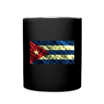 First name Cuba - Full Colour Mug - black - Front