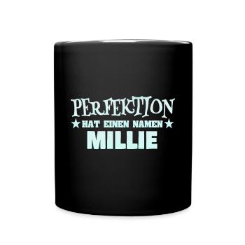 Geschenk für Millie - Tasse einfarbig - Schwarz - Vorne