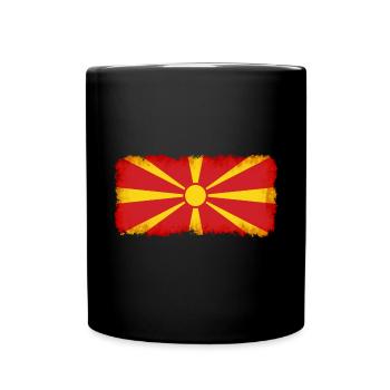 North Macedonia North Macedonia - Full Colour Mug - black - Front