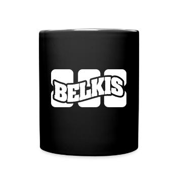 Belkis comme nom - Mug uni - noir - Devant