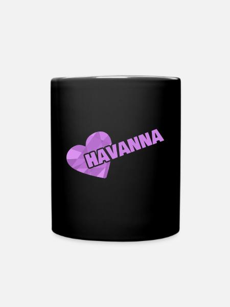 Krone Havanna - Tasse einfarbig - Schwarz