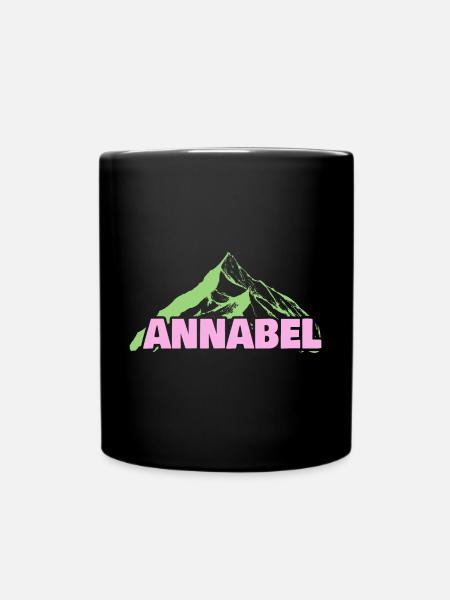Bergsteigen Annabel - Tasse einfarbig - Schwarz