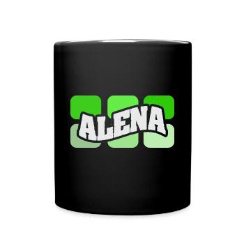 Cadeau pour Alena - Mug uni - noir - Devant
