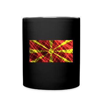 North Macedonia North Macedonia - Full Colour Mug - black - Front