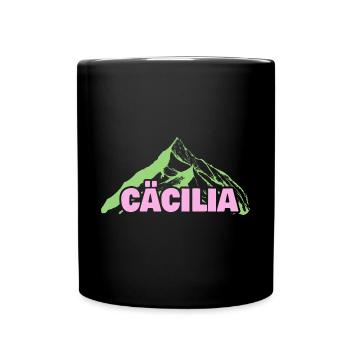 Gift for Cecilia - Full Colour Mug - black - Front