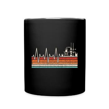 Chemist Heartbeat - Full Colour Mug - black - Front