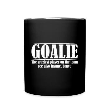 Goalie Gear Goalkeeper Definition 14 - Tasse einfarbig - Schwarz - Vorne