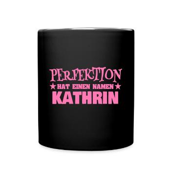 Catherine - Mug uni - noir - Devant