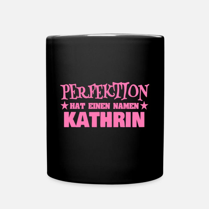 Kathrin - Tasse einfarbig - Schwarz