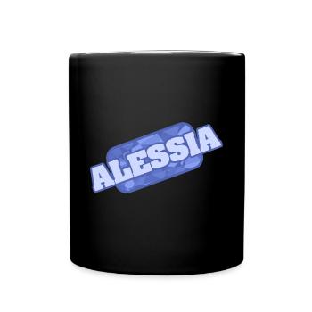 Alessia - Tasse einfarbig - Schwarz - Vorne