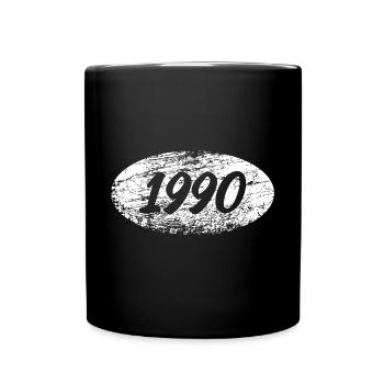 Liberté 1990 - Mug uni - noir - Devant