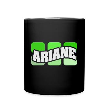 Ariane - Tasse einfarbig - Schwarz - Vorne