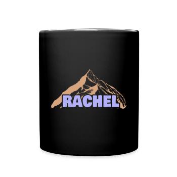 Gift Idea Rachel - Full Colour Mug - black - Front
