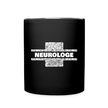 Neurologe - Tasse einfarbig - Schwarz - Vorne