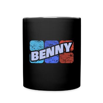 Gift for Benny - Full Colour Mug - black - Front