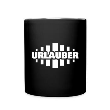 Profession Vacationer - Full Colour Mug - black - Front