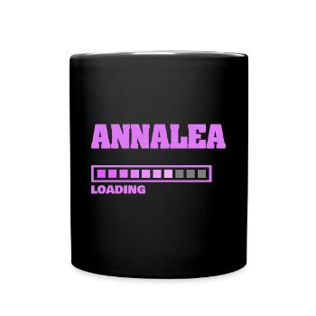 Baby Annalea - Full Colour Mug - black - Front
