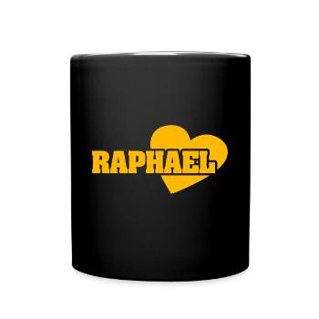 Gift for Raphael - Full Colour Mug - black - Front