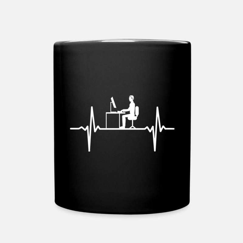 Programmierer Entwickler Programmierer Programmieren IT Computer - Tasse einfarbig - Schwarz