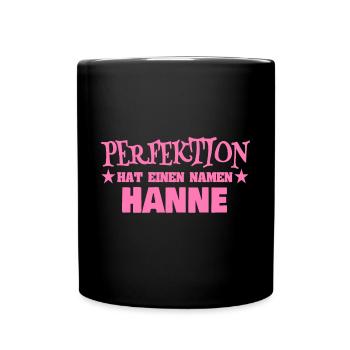 Gift for Hanne - Full Colour Mug - black - Front