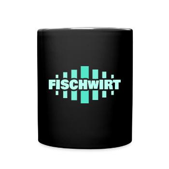 Profession Pisciculteur - Mug uni - noir - Devant