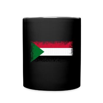 Sudan Sudan - Full Colour Mug - black - Front