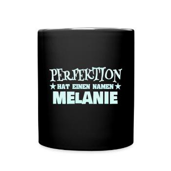 Melanie - Full Colour Mug - black - Front
