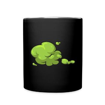 fart farting farting farting - Full Colour Mug - black - Front