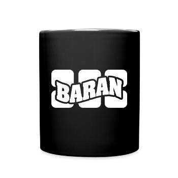 Geschenk für Baran - Tasse einfarbig - Schwarz - Vorne