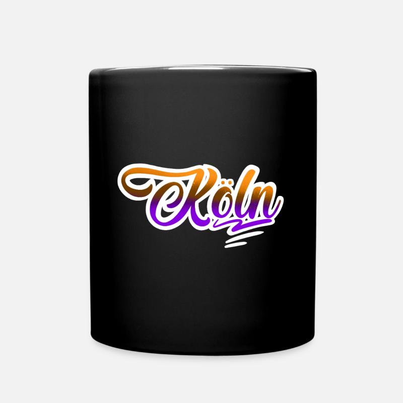 Köln - Tasse einfarbig - Schwarz