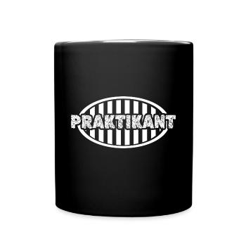 Intern as a job - Full Colour Mug - black - Front