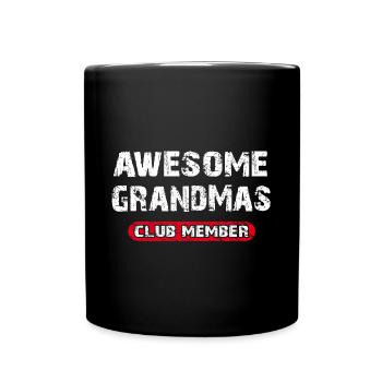Awesome Grandma's Best Grannies - Full Colour Mug - black - Front