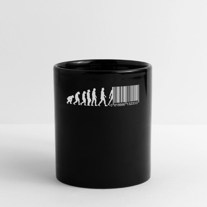 Barcode Evolution Tasse einfarbig