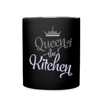 cuisinier - Mug uni - noir - Devant