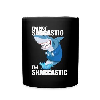 sarcasm - Full Colour Mug - black - Front