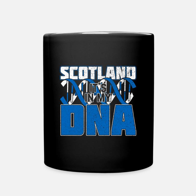 Schottland - Tasse einfarbig - Schwarz