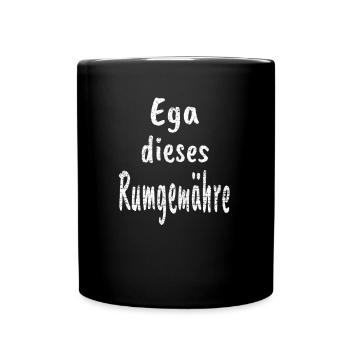Ega This Rumgemähre Shirt Accent Saxon - Full Colour Mug - black - Front