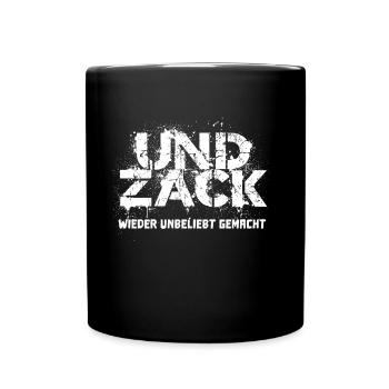 Et rendu Zack à nouveau impopulaire - Mug uni - noir - Devant