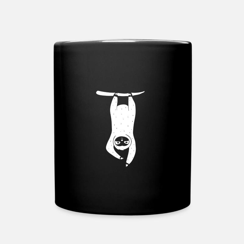 Sloth - Sloth - Full Colour Mug - black