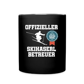 Après-ski officiel après-ski - Mug uni - noir - Devant