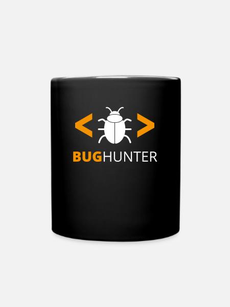 Débogueur de programmeur Bug Hunter - Mug uni - noir