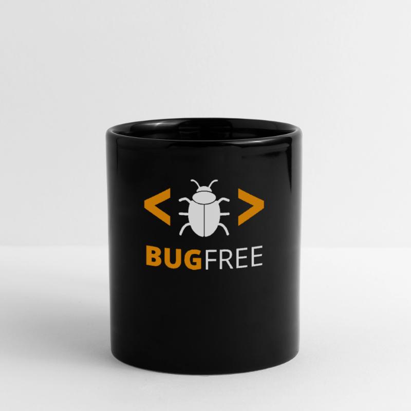 Bugfree Error Free Programmer Code Geek Full Colour Mug