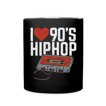 Hip Hop des années 90 - Mug uni - noir - Devant