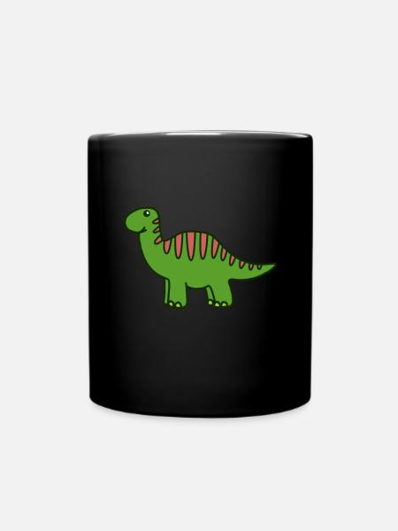 Cadeau de dinosaure Brontosaure - Mug uni - noir