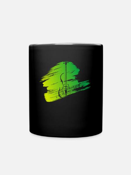 Cellist Geschenkidee Cellospieler Art.-Nr. - Tasse einfarbig - Schwarz