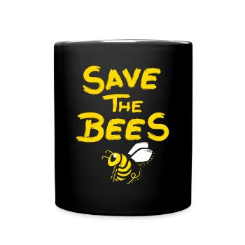 Économiste naturaliste, cadeau The Save The Bees - Mug uni - noir - Devant