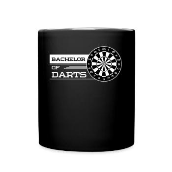 Baccalauréat en fléchettes cadeau de joueur de fléchettes - Mug uni - noir - Devant