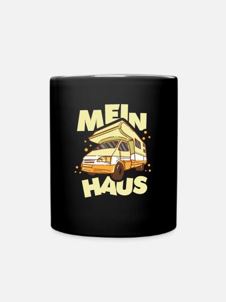 Camping-car - Ma maison - Camping-car - Camping bus - Mug uni - noir