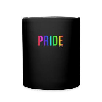 PRIDE Gay Gay Pride LGBT CSD Parade T-Shirt - Full Colour Mug - black - Front