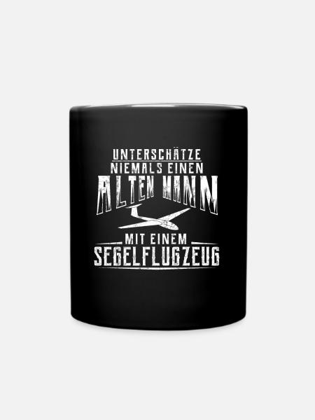 Cadeau de planeur de planeur - Mug uni - noir